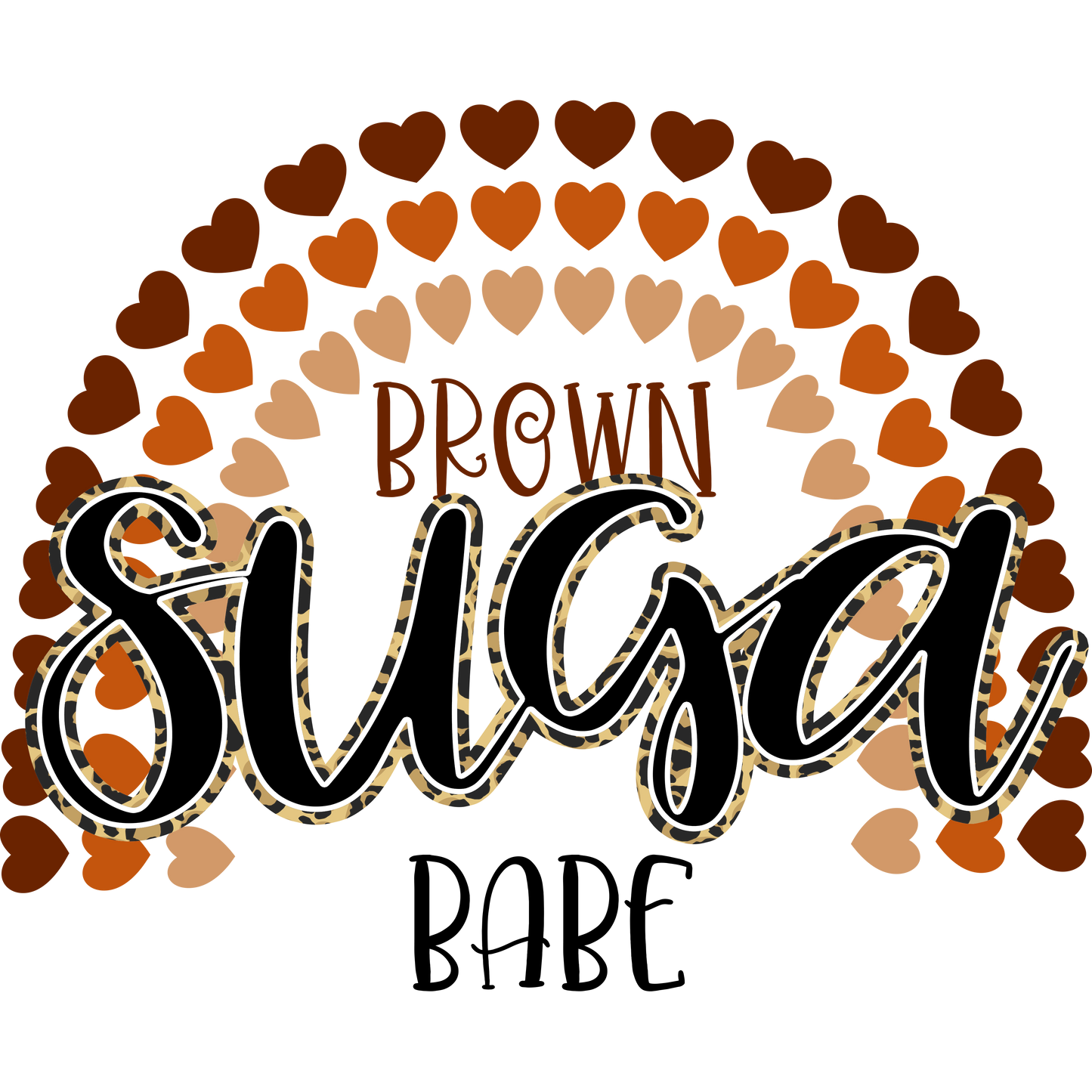 Brown Suga Babe Digital PNG