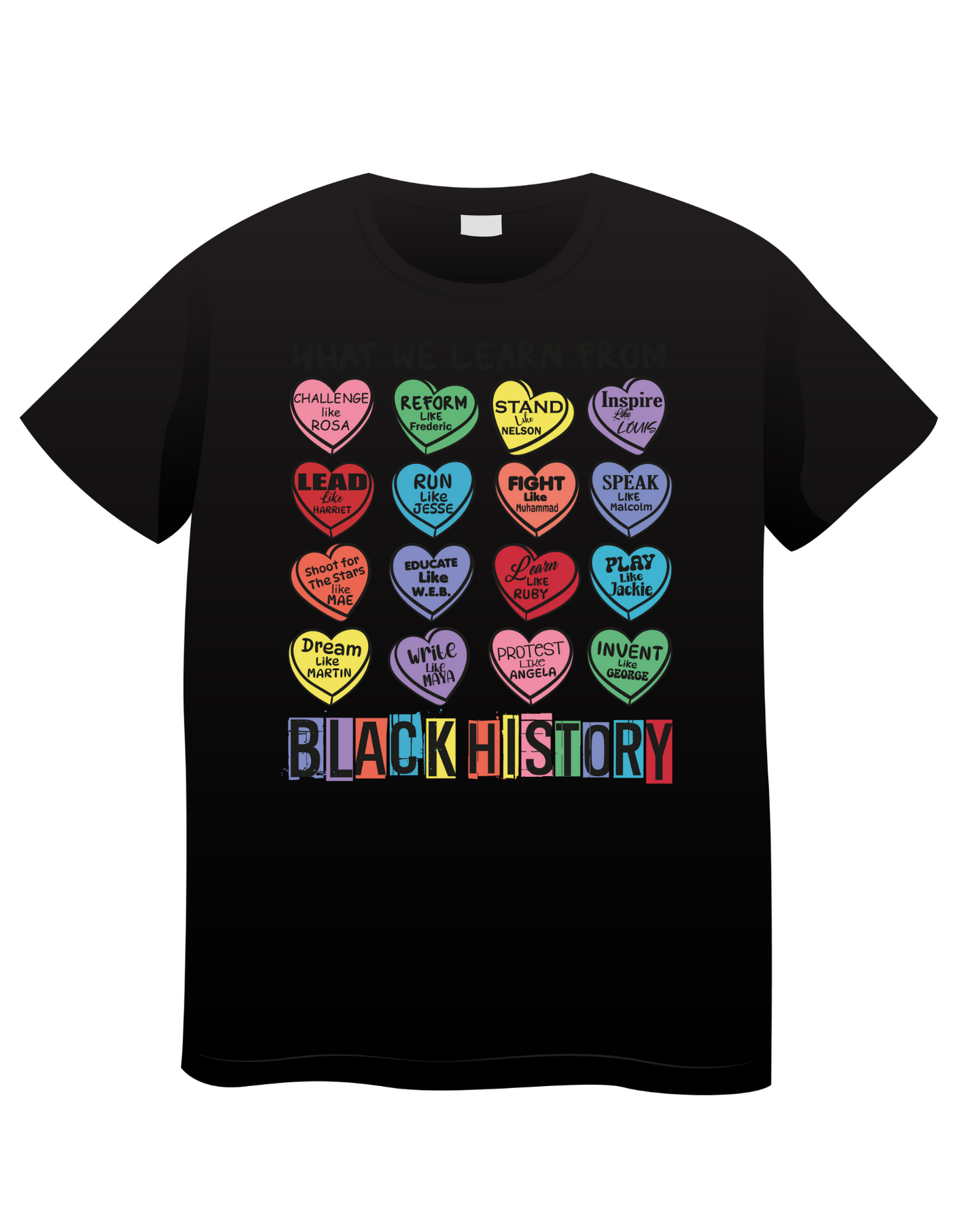 What We Learn from Black History Conversation Hearts