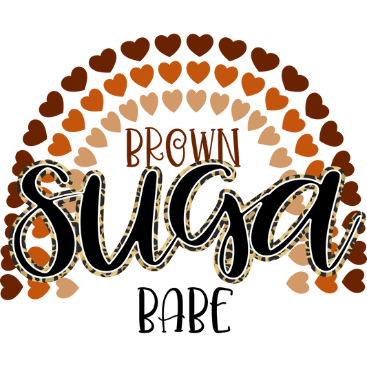 Brown Suga Babe Digital PNG